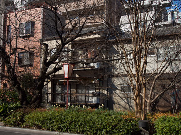 street view of apartment