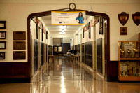 hall to classrooms